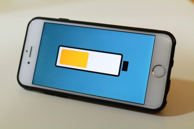 スマホの残量表示